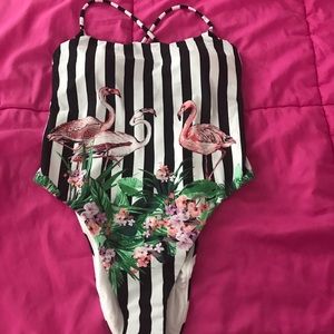 Flamingo Bathing Suit